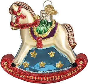 Old World Christmas - Rocking Horse Ornament