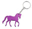 Aluminum Prancing Horse Keychain (Multiple Colors Available)