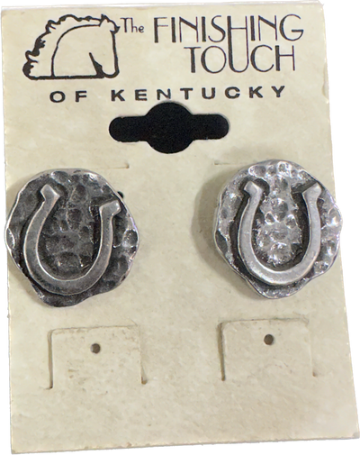 The Finishing Touch Horseshoe Post Earrings