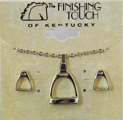 The Finishing Touch - Stirrup Gift Set (Silver)