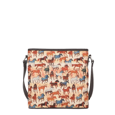 Montana West - Horse Collection Canvas Crossbody