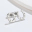 Stainless Steel Horseshoe Shape Stud Earrings (Gold and Silver Available)