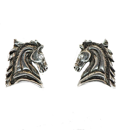 The Finishing Touch - Profile Horse Head Earrings HER1481