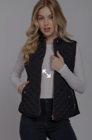 WIchita Riding Academy Sleevless Quilted Vest