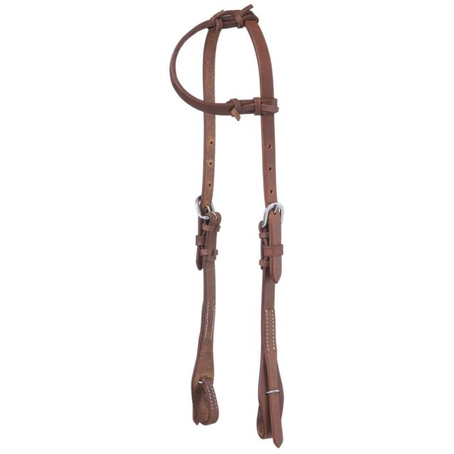 Royal King - Harness Leather Quick Change Single Ear Headstall