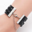 Infinity Love Horse Bracelet (Black Or Brown)