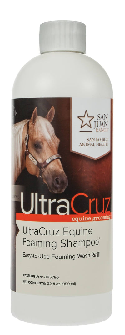 UltraCruz - Equine Foaming Shampoo Plus for Horses (Multiple Sizes Available)