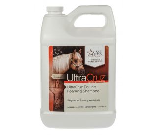 UltraCruz - Equine Foaming Shampoo Plus for Horses (Multiple Sizes Available)