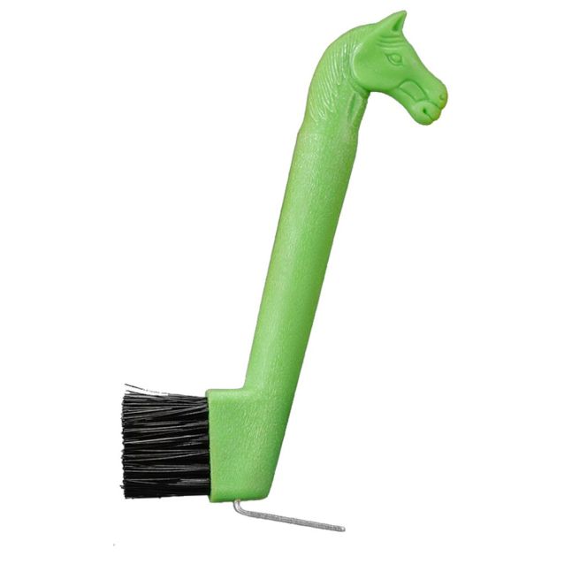 Tough 1 - Horse Head Hoof Pick/Brush Combo