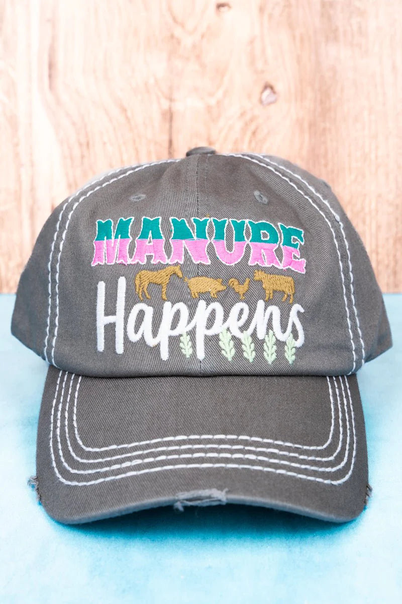 "Manure Happens" Hat