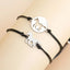 Mommy & Me Horse Shape Braided Bracelet Set