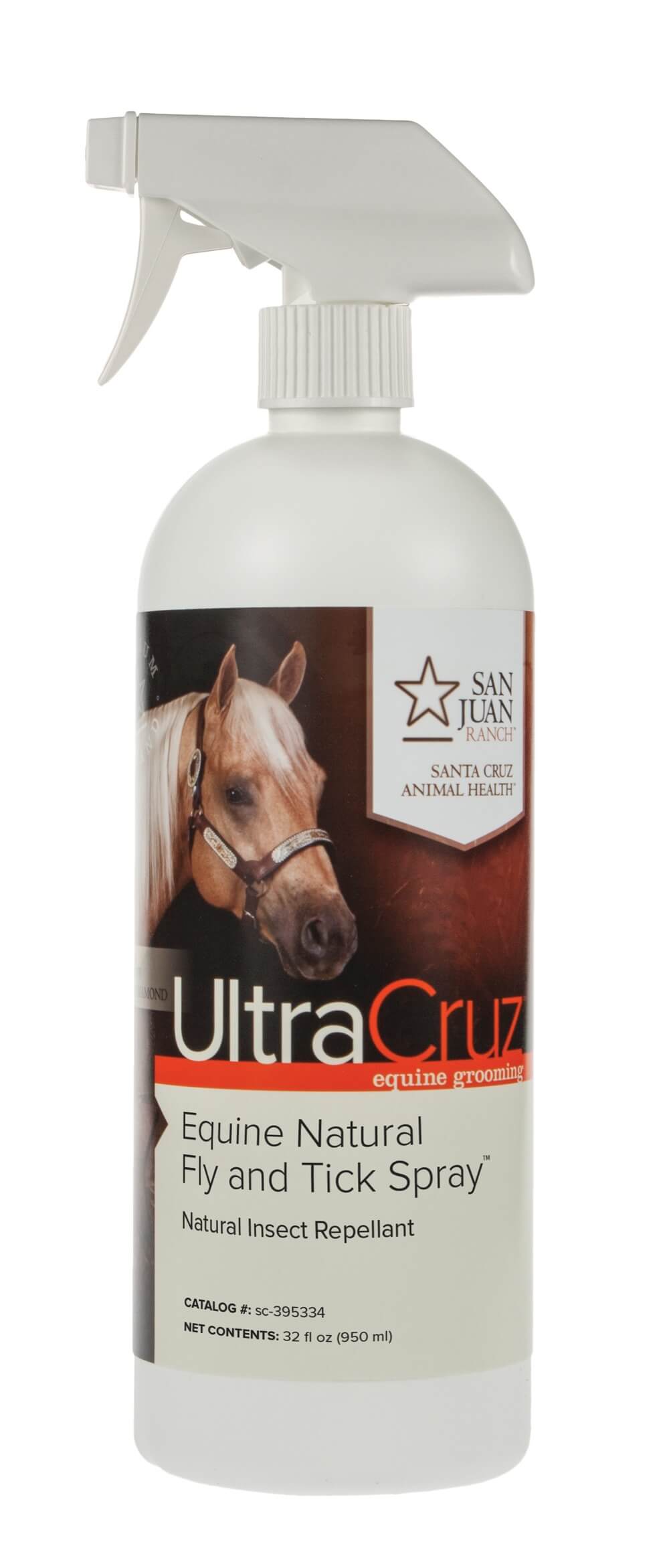 UltraCruz Natural Fly and Tick Spray for Horses