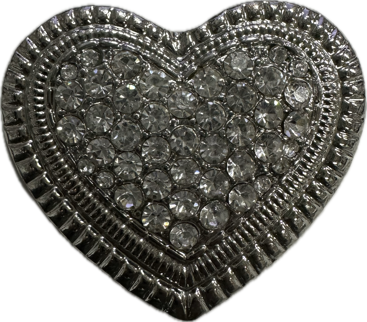 Blanket Rhinestone Heart Magnet