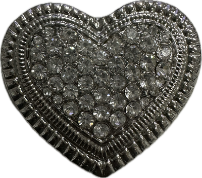 Blanket Rhinestone Heart Magnet