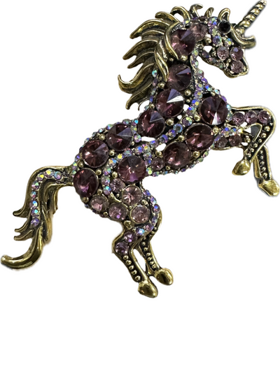 Vintage Horse Shaped Brooch