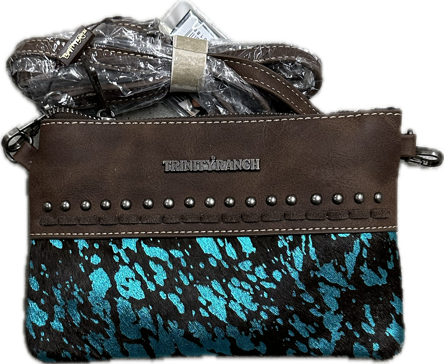 Montana West - Trinity Ranch Cowhide Crossbody Bag