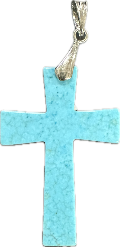 Turquoise Cross Pendant