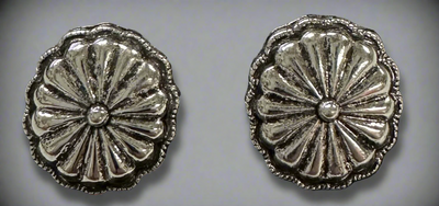 Butterfly Concho Stud Earrings (1/2" or 1/4")