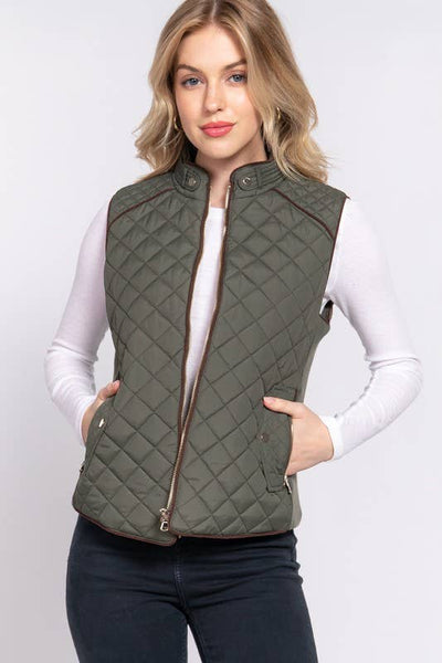 WIchita Riding Academy Sleevless Quilted Vest