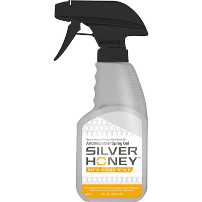 Wfy Silver Honey Wound Spray Gel - 8 Ounces