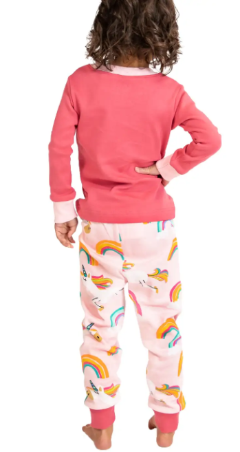 Lazy One - Magical Unicorn Kid's Long Sleeve PJ's 🦄