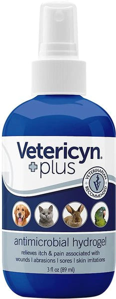 Vetericyn Plus Antimicrobial Hydrogel - 3 Ounces