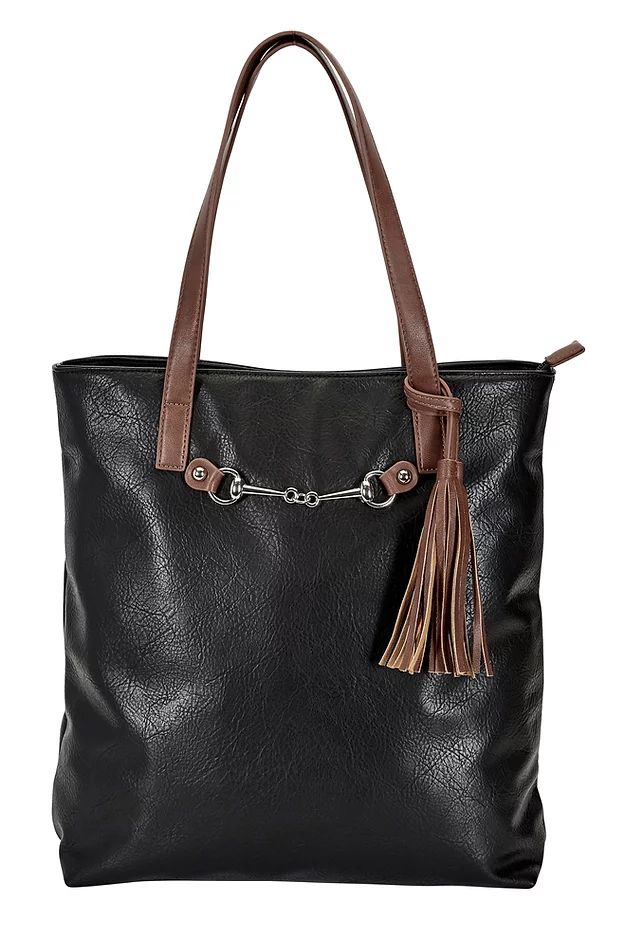 AWST Int'l Snaffle Bit Tote Bag W/Tassel