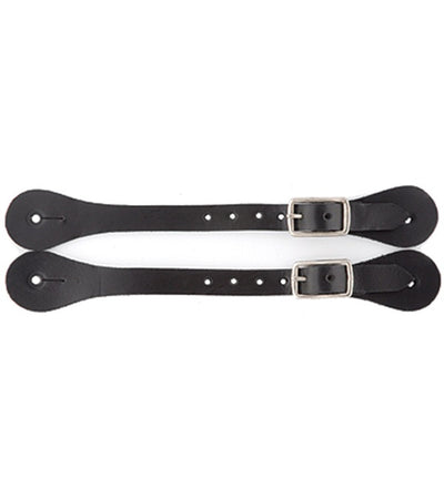 Black Spur Straps (Multiple Sizes Available)