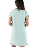 Lazy One MOOODY In The Morning Women's Cow V-neck Nightshirt