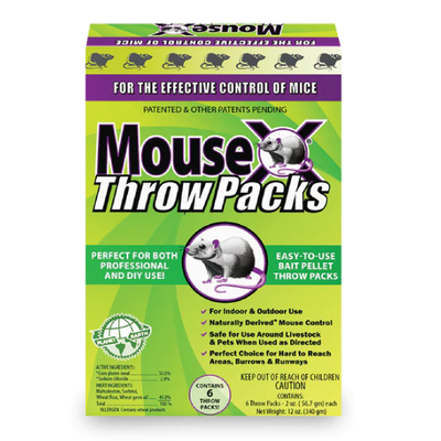 Ecoclear Mousex Throw Packs - 6 Pack Box