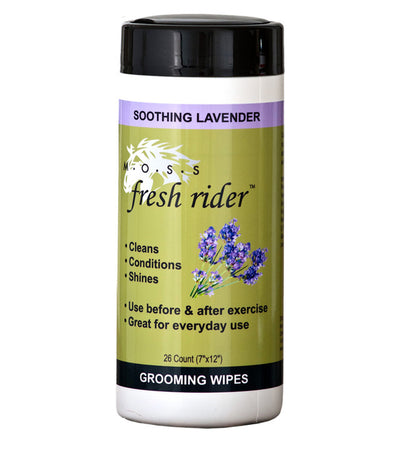 Moss - Fresh Rider Grooming Wipes (Soothing Lavendar)