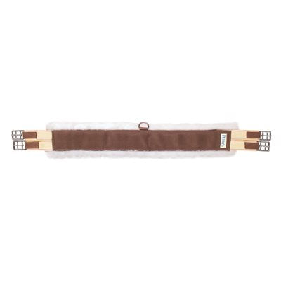 Brown Nylon Fleece Girth