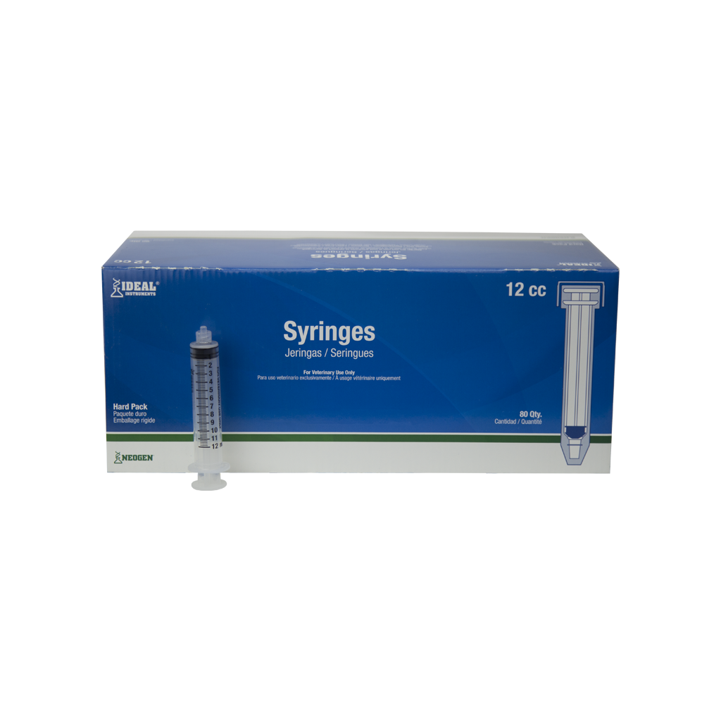 Ideal 12cc Syringes Luer lock