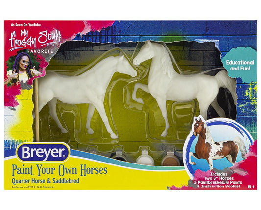 Breyer Paint Your Own Horse Quarter Horse and Saddlebred