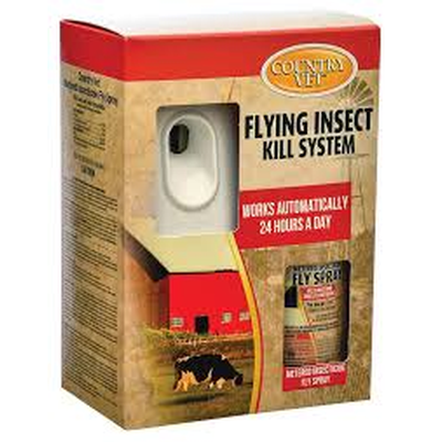 Country Vet Q-Mist Kit with one Fly Spray