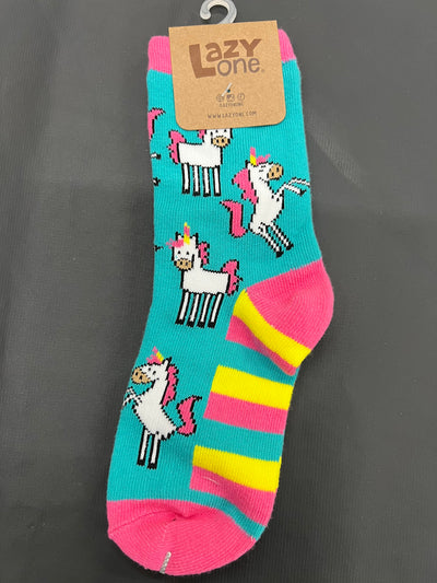 Lazy One - Infant & Children's Unicorn Crew Sock 🦄 (Multiple Sizes Available)